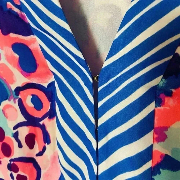 Lilly Pulitzer Achelle Top in Colony Coral Shell Out -Size Small S -Preppy - Picture 4 of 8